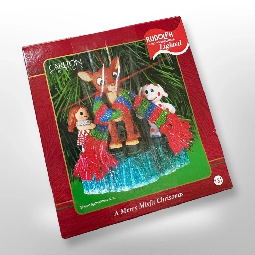 Carlton Cards Rudolph Red-Nosed Reindeer 
